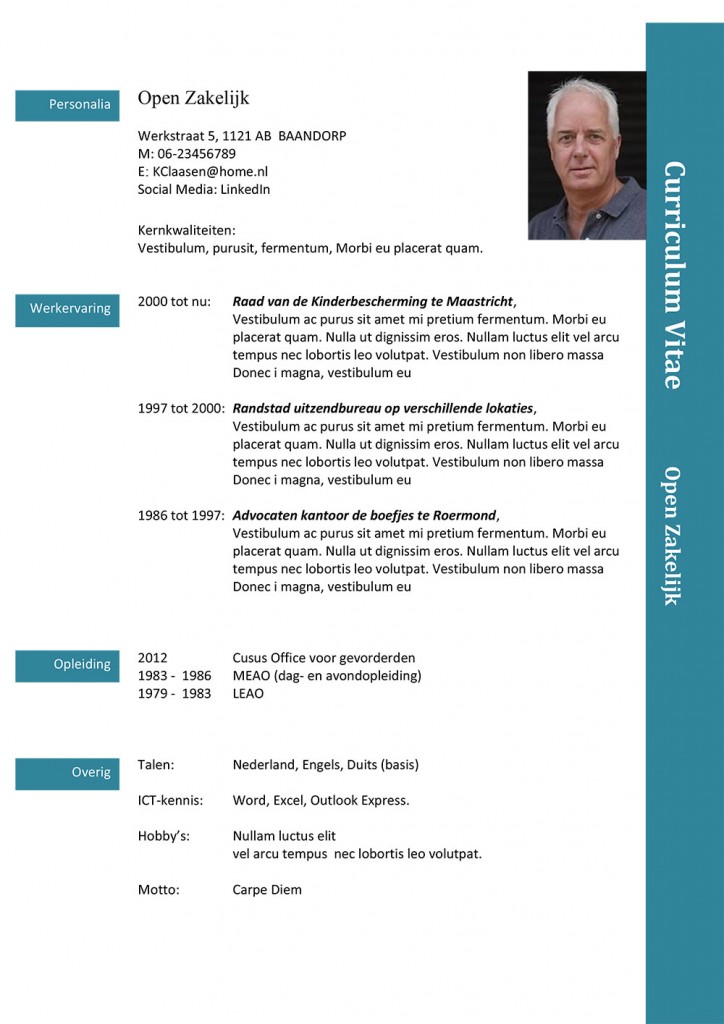 How to make a good resume image